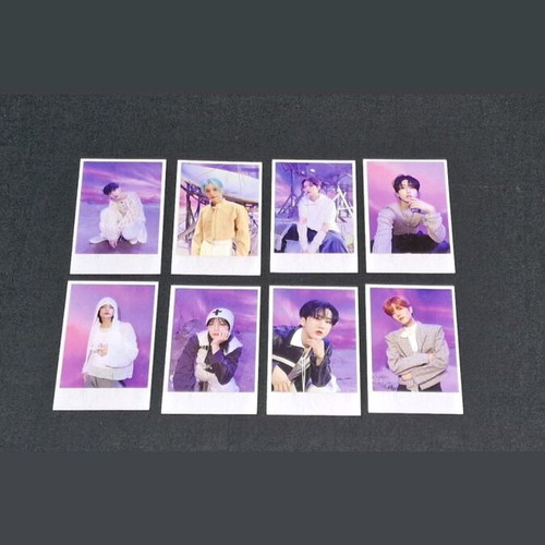 Stray Kids Rock Star OT8 Polaroids like new