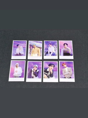 Stray Kids Rock Star OT8 Polaroids like new