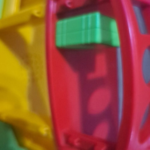 Playmobil 1 2 3 Farm used, missing 2 geometric shapes, no sound
