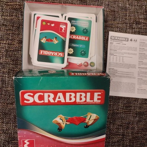 Scrabble Mattel EKO Greek Edition like new