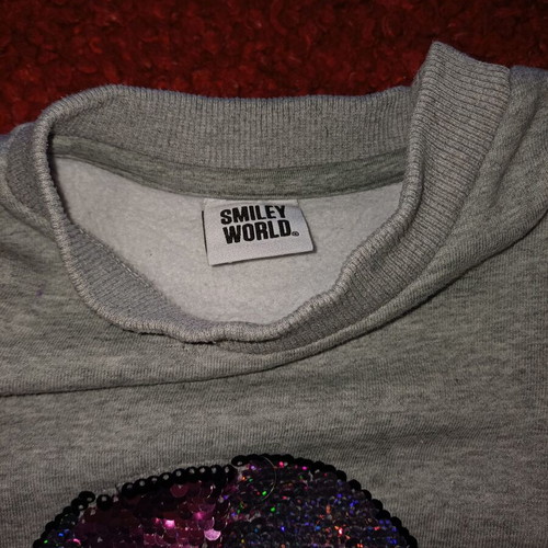 Alouette kids sweatshirt like new, size 6 years, grey and black