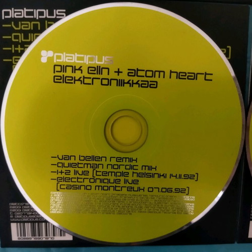 Platypus CD single σε άριστη κατάσταση, ηλεκτρονική μουσική