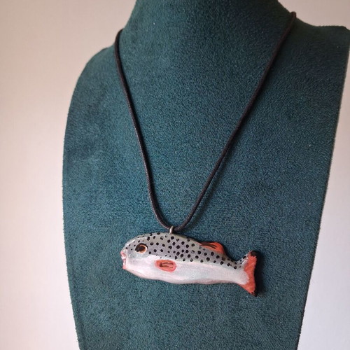Rabbitfish Handmade Necklace New, Multicolor