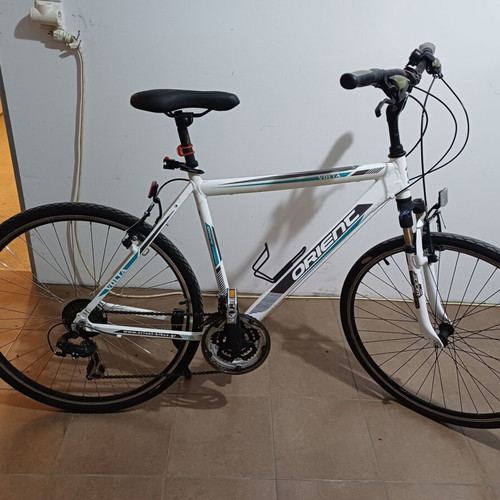 Orient Volta trekking bike, white, 26 inch wheels