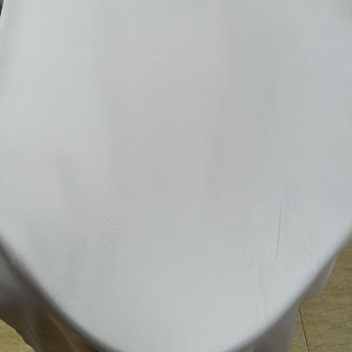 Satin fabric from Italy gray lilac, new, 3.00 m width