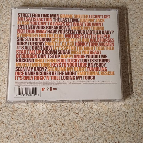 Rolling Stones Forty Licks double CD
