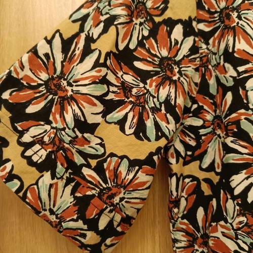 Brigitte dress like new, short sleeve, long, multicolor, size L