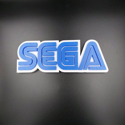 Sega Logo new, 20cm retro gaming decor