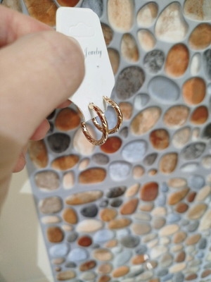 Earrings hoop ring-shaped new