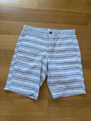 GAP shorts beige with blue stripes like new, size S