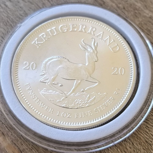 1oz Krugerrand 2020 silver ounce new