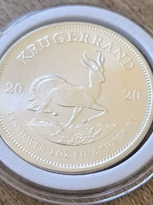 1oz Krugerrand 2020 silver ounce new