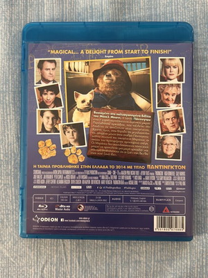 Paddington Blu-ray new, dubbed