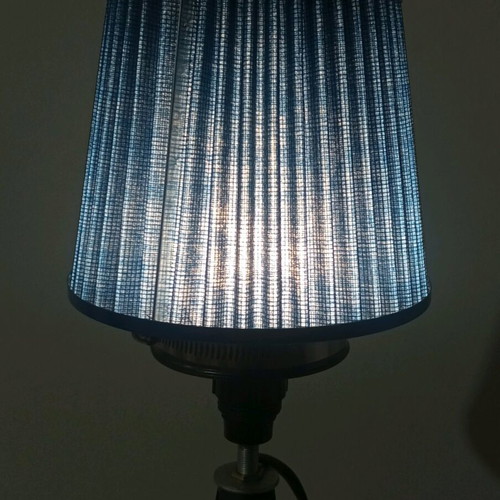 Handmade floor lamp from camshaft and car clutch plate new