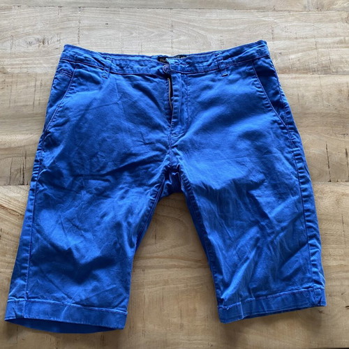 Bruno Leoni men's bermuda shorts like new, blue, size 50/36