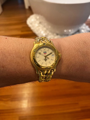 Tag Heuer SEL full gold plated
