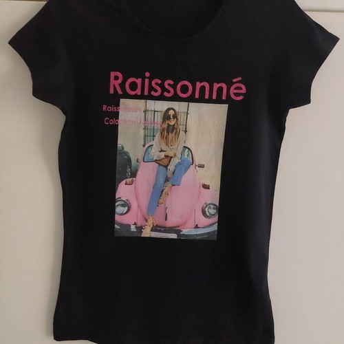 Black blouse size M like new, 100% cotton