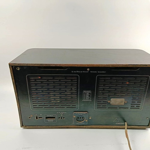 Large wooden Blaupunkt W 846 E radio 1941 used