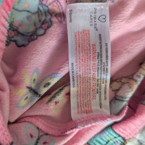 Encanto Disney pajamas like new, size 8-9, pink