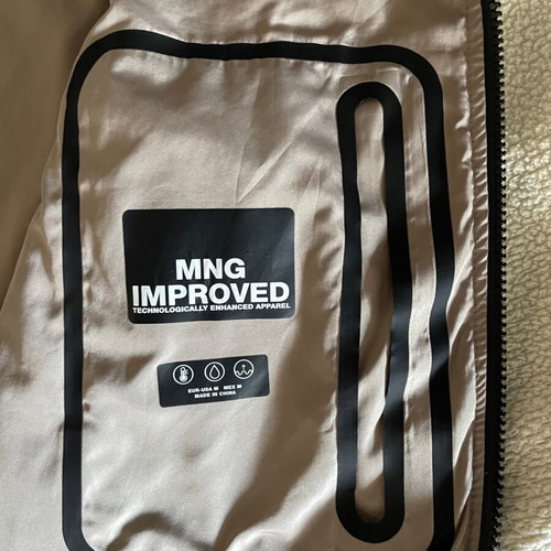 Tech fleece jacket used, size M, white