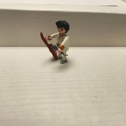 Elvis Presley Playmobil with microphone and guitar like new
