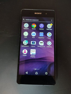 Sony Xperia E5 употребяван смартфон, Android 6.0, 16GB, черен