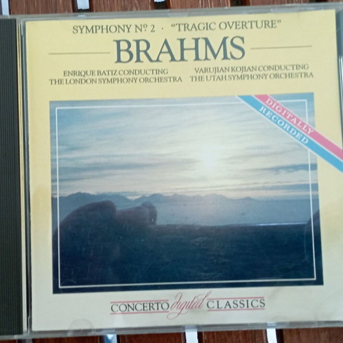 Brahms Symphony No2 music CD like new, classical