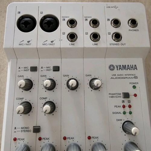 Yamaha Audiogram 6 audio interface like new