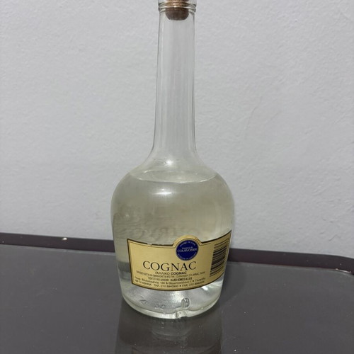 Courvoisier Cognac vintage glass bottle, like new, empty