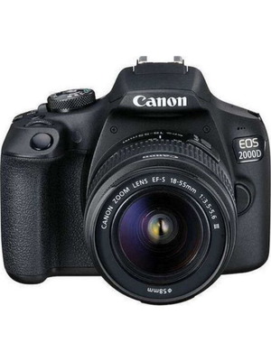 Canon DSLR φωτογραφική μηχανή EOS 2000D Crop Frame Kit μαύρο σαν καινούργιο