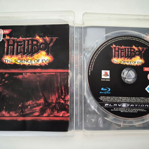 Hellboy The Science of Evil PS3 game very good condition
