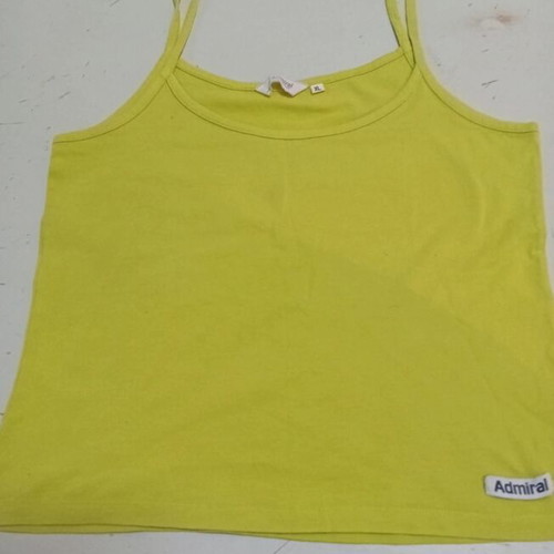 Admiral women's sports tank top XL like new, green yellow