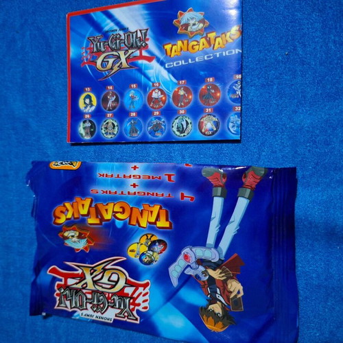 Yugioh GX promotional for caps like new