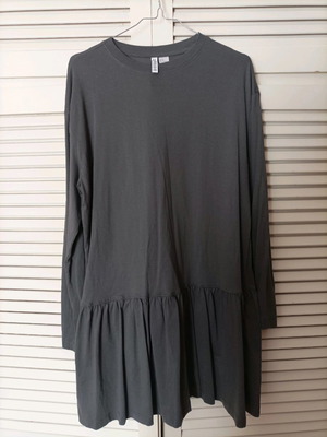 H&M Grey Dress M used, soft jersey fabric, loose fit
