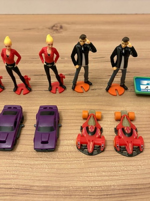 Fast and Furious Spy Racers figures from Kinder Joy like new, pack