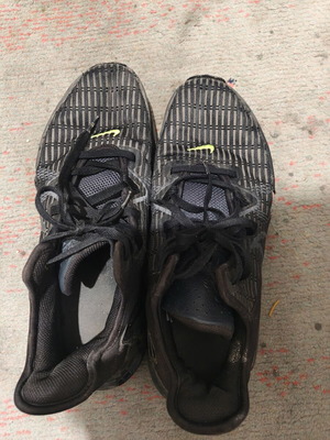 Nike αθλητικά παπούτσια μεταχειρισμένα, νούμερο 47, μαύρα