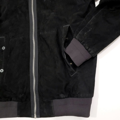 G-Star Raw men's suede leather jacket like new, size M-L, black