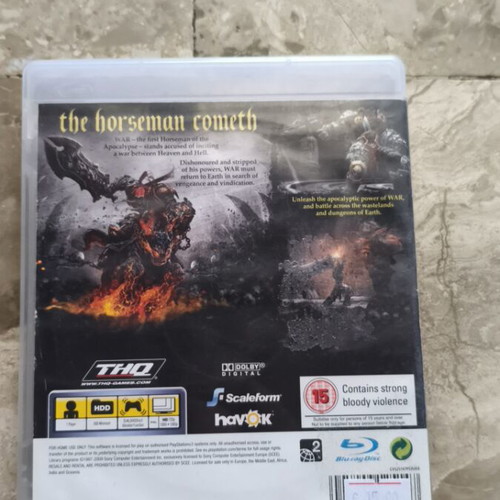 Darksiders PS3 used in very good condition
