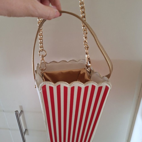 Kate Spade shoulder bag like new, white and red
