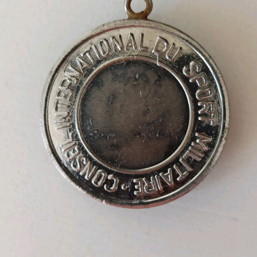 Conseil International du Sport Militaire medal like new, authentic