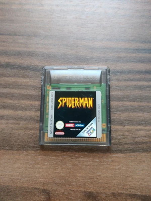 Spider-Man game for Nintendo Game Boy Color used cartridge