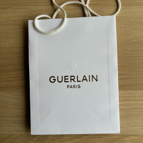 Guerlain Paris white shopping bag new