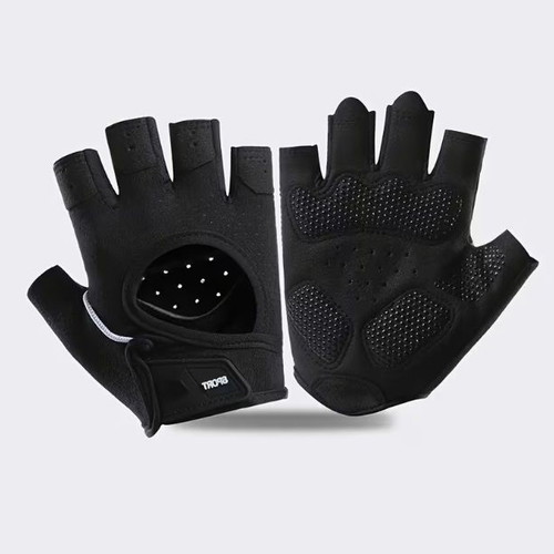 Push-up handles and fitness gloves, size L