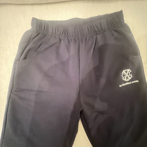 Christian Lacroix Boys' Bermuda shorts like new, dark blue, size 14