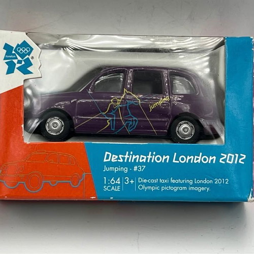 Corgi 1/64 Scale Diecast FX Taxi Destination London 2012 used