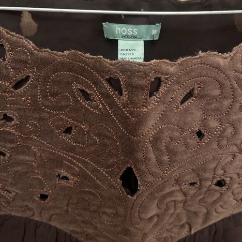 Hoss t-shirt brown size 36 like new