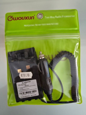 Wouxun Eliminator Car Power Adapter new