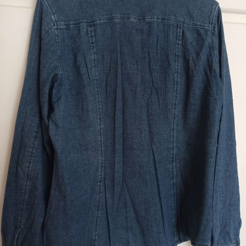 Denim blue shirt H&M size XXL with large fit, like new