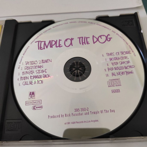 Temple Of The Dog CD album like new, rock