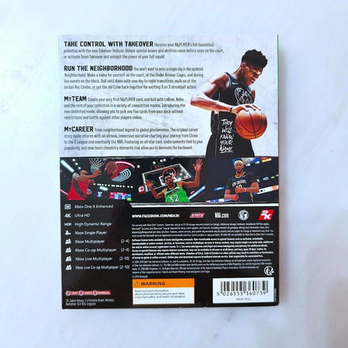 NBA 2K19 Steelbook with Giannis Antetokounmpo used